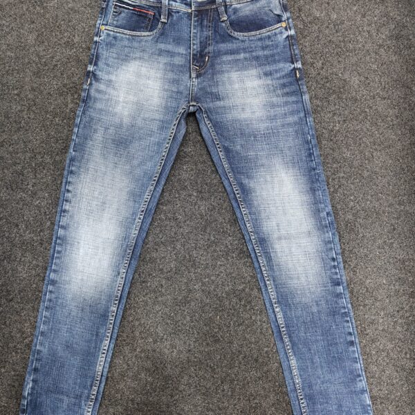 Men’s Faded Blue Regular Fit Jeans