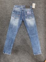 Men’s Faded Blue Regular Fit Jeans