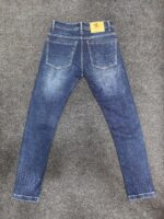 Men’s Dark Blue Washed Regular Fit Jeans