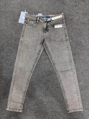 Men’s Steel Grey Regular Jeans
