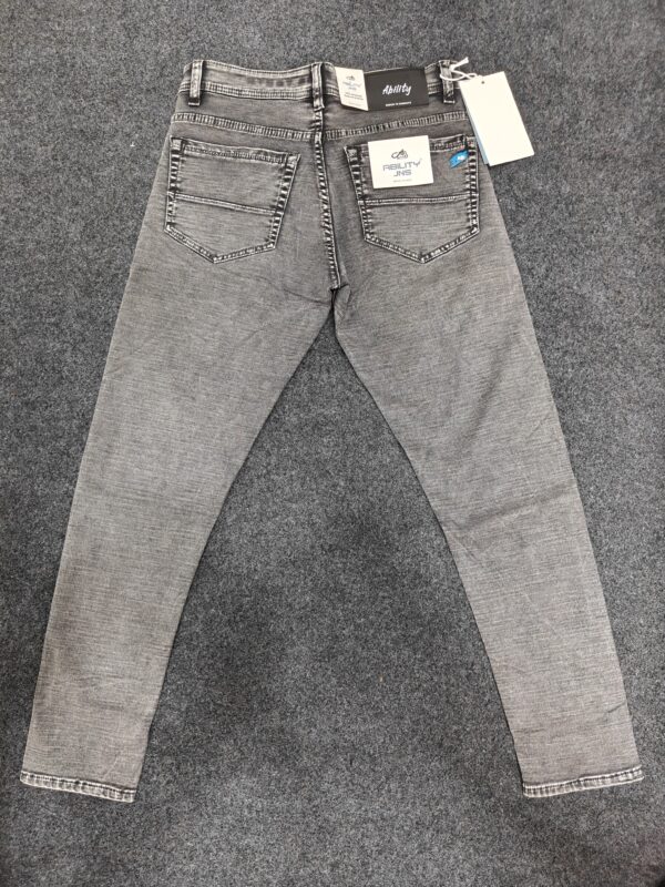 Men’s Steel Grey Regular Jeans