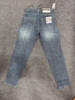 Men’s Steel Blue Washed Regular Denim Jeans