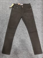 Men’s Solid Black Regular Denim Jeans