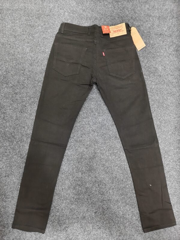 Men’s Solid Black Regular Denim Jeans