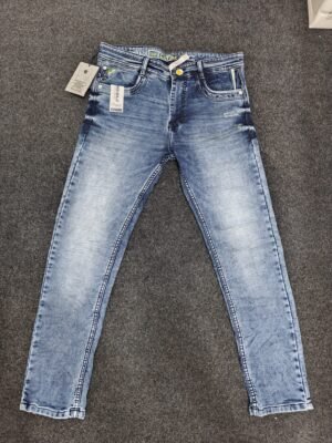 Men’s Contrast Pocket dual Regular Denim Jeans