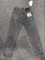 Men’s Stone Grey Washed Regular Denim Jeans