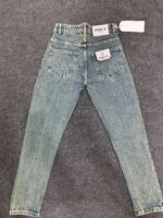 Men’s Mist Blue Washed Regular Denim Jeans