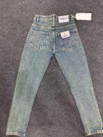 Men’s Mist Blue Washed Regular Denim Jeans