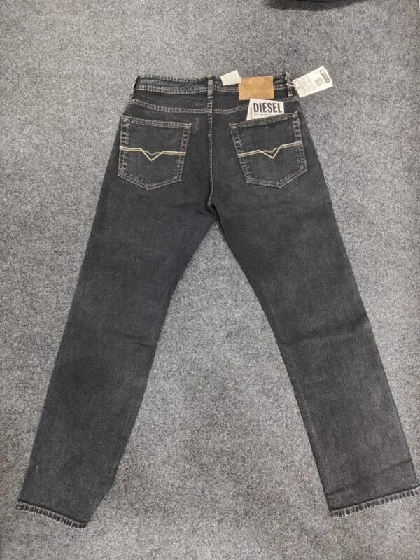 Men’s Midnight Coal Straight Fit Denim Jeans
