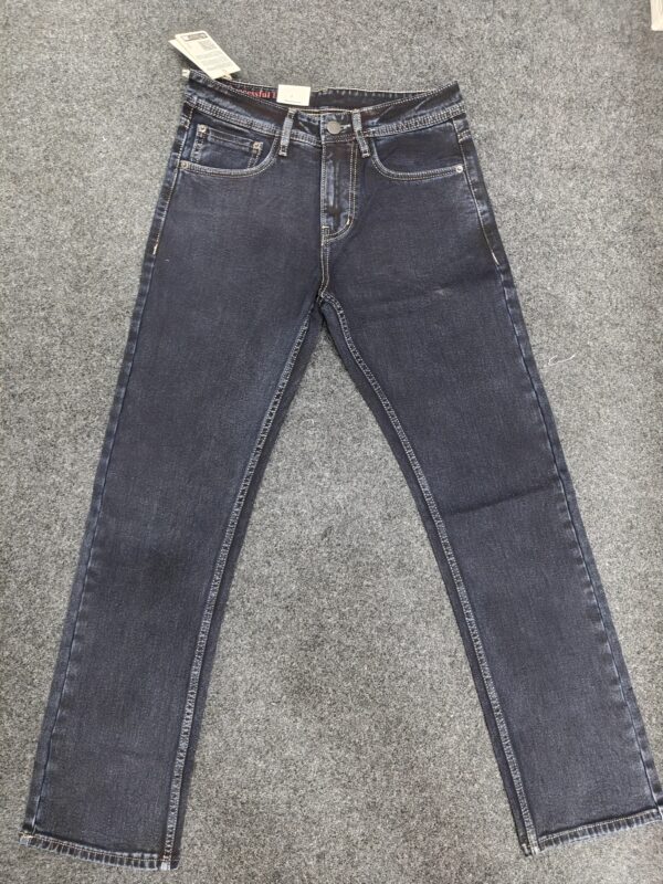 Men’s Deep Indigo Straight Fit Denim Jeans