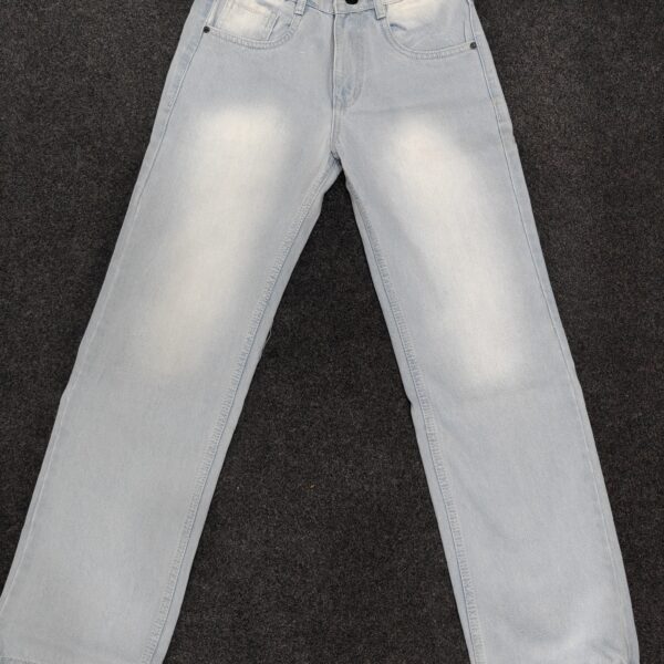 Men’s Arctic Wash Straight Fit Denim Jeans