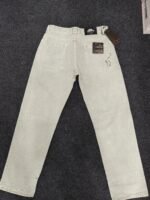 Men’s Pale Stone Straight Fit Denim Jeans