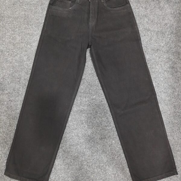 Men’s Jet Noir Straight Fit Denim Jeans