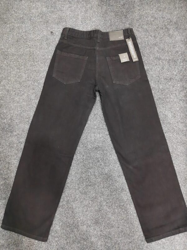 Men’s Jet Noir Straight Fit Denim Jeans