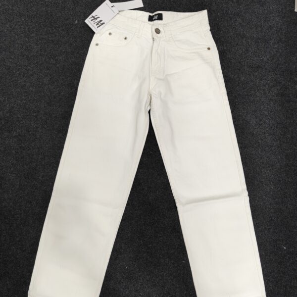 Men’s Ivory Edge Straight Fit Denim Jeans