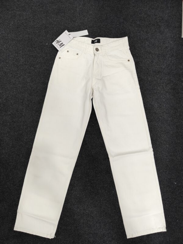 Men’s Ivory Edge Straight Fit Denim Jeans