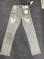Men’s Ash Grey Bootcut Denim Jeans