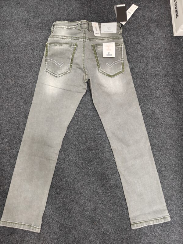 Men’s Ash Grey Bootcut Denim Jeans