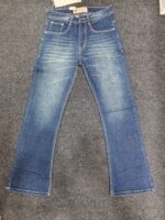 Men’s Mid Blue Classic Washed Bootcut Jeans