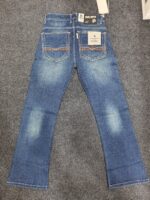 Men’s Mid Blue Classic Washed Bootcut Jeans