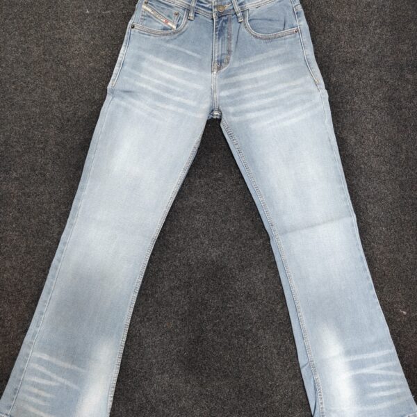 Men’s Sky Wash Fashion Bootcut Jeans