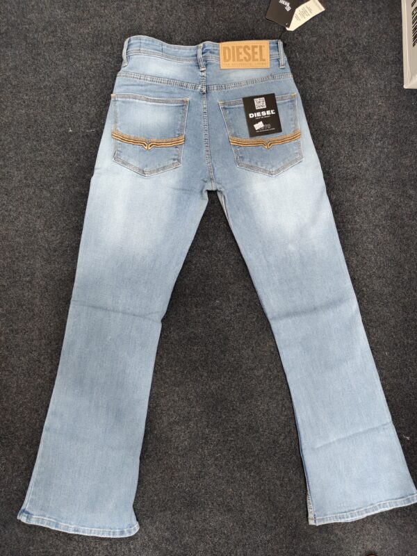 Men’s Sky Wash Fashion Bootcut Jeans