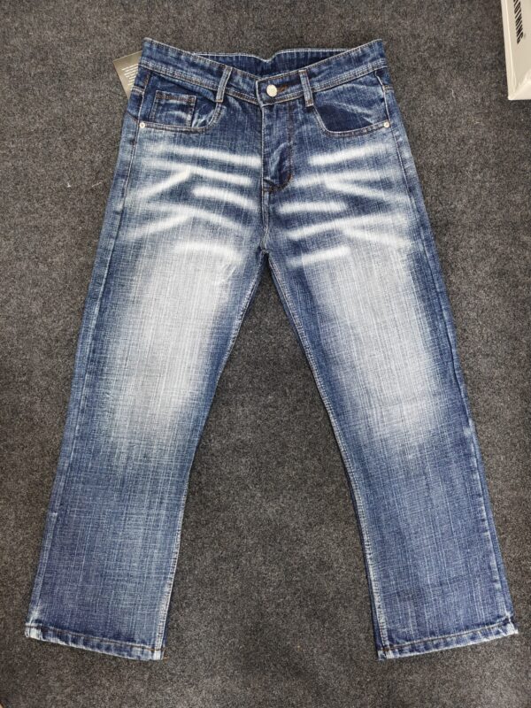 Men’s Vintage Stone Wash Bootcut Jeans