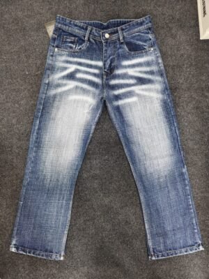 Men’s Vintage Stone Wash Bootcut Jeans