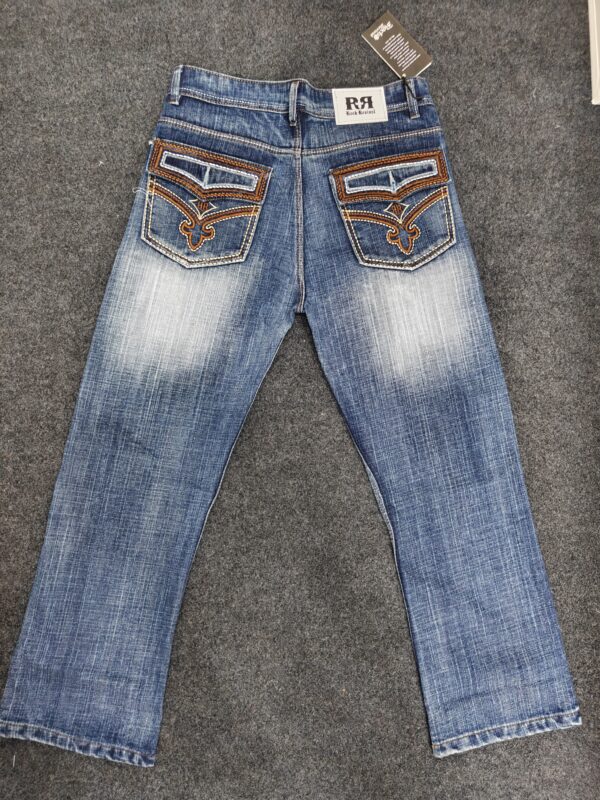 Men’s Vintage Stone Wash Bootcut Jeans