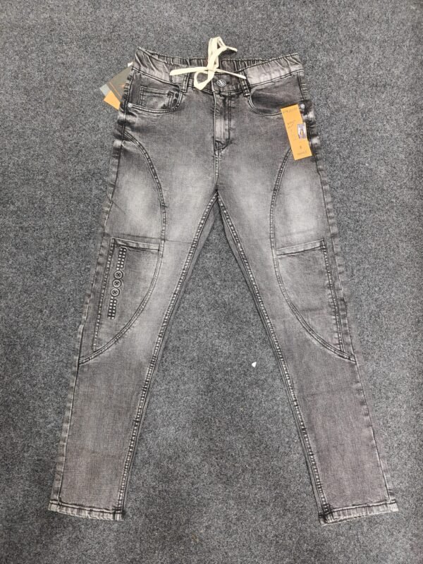 Honey Jeans Mom Fit Jeans - Stylish Washed Denim