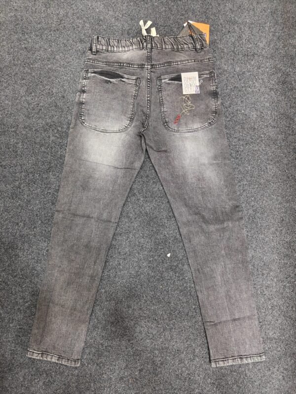 Honey Jeans Mom Fit Jeans - Stylish Washed Denim