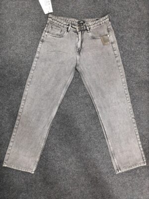 Men’s Drift Grey Baggy Denim Jeans