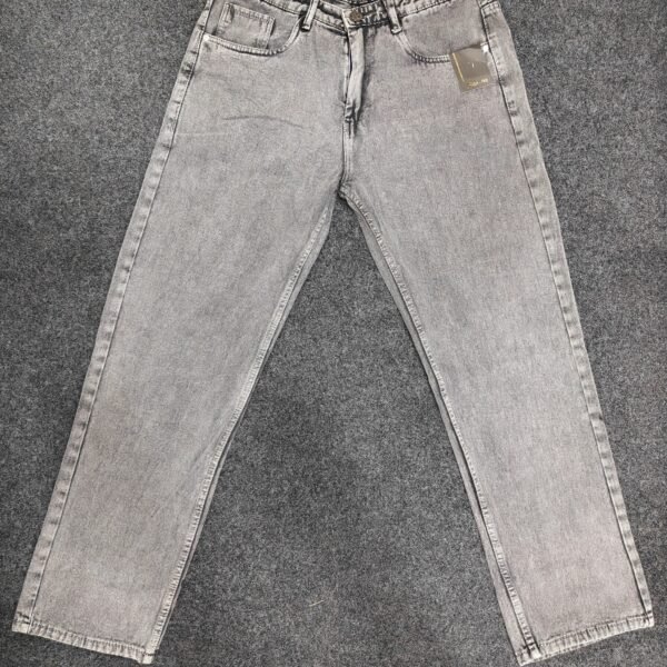 Men’s Drift Grey Baggy Denim Jeans