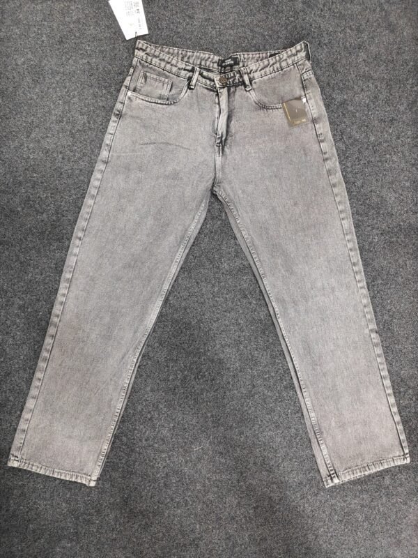 Men’s Drift Grey Baggy Denim Jeans