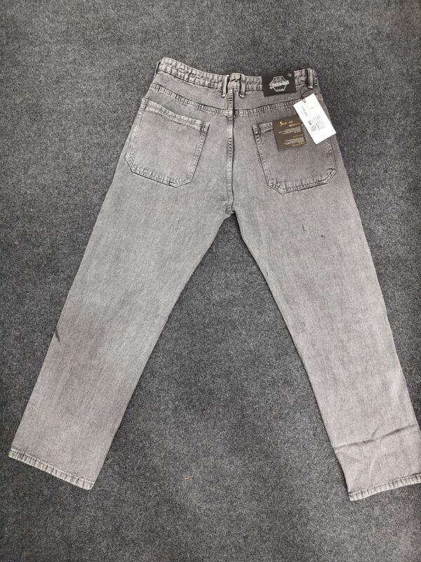 Men’s Drift Grey Baggy Denim Jeans