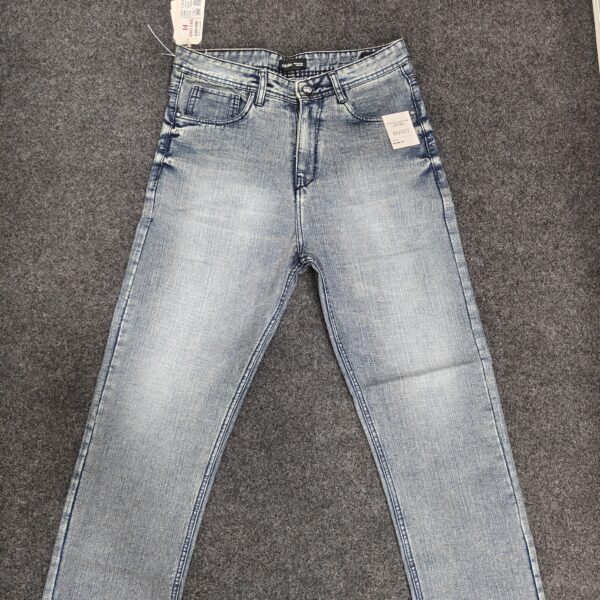 Men’s Frost Blue Washed Denim Jeans