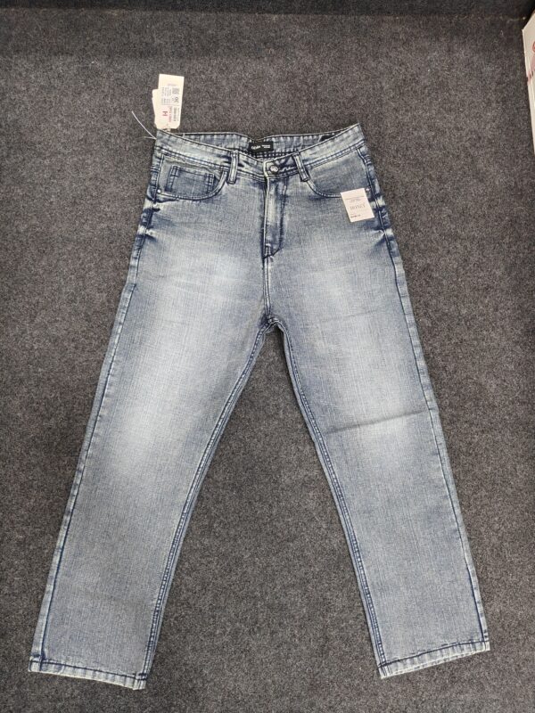 Men’s Frost Blue Washed Denim Jeans