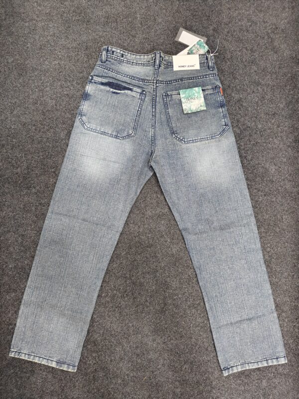 Men’s Frost Blue Washed Denim Jeans
