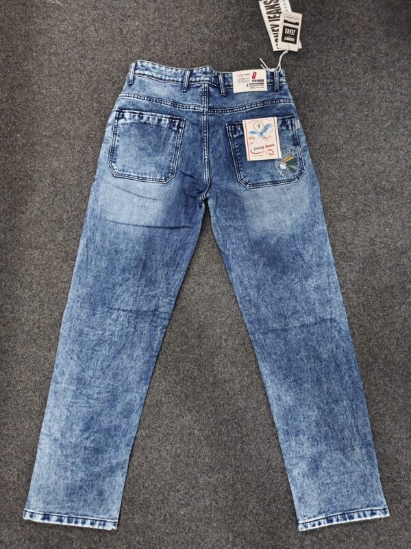 Men’s Ocean Stone Washed Denim Jeans