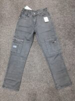 Men’s Carbon Grey Utility Cargo Jogger Pants