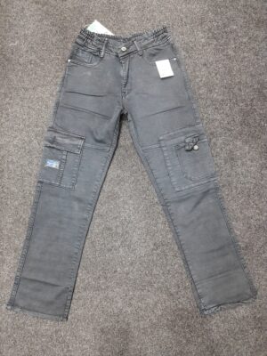 Men’s Carbon Grey Utility Cargo Jogger Pants