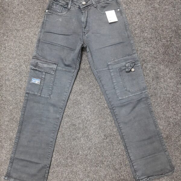 Men’s Carbon Grey Utility Cargo Jogger Pants