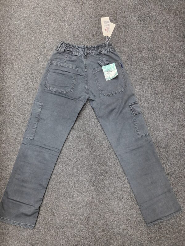 Men’s Carbon Grey Utility Cargo Jogger Pants