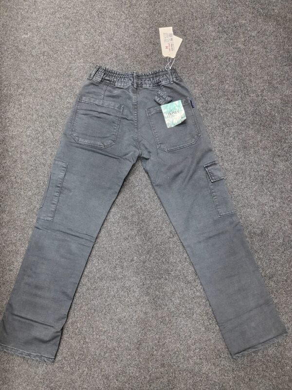 Men’s Carbon Grey Utility Cargo Jogger Pants