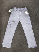 Men’s Ice Blue Utility Cargo Jogger Pants