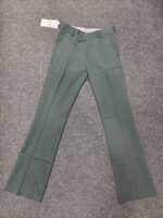Men’s Olive Green Bootcut Formal Trousers
