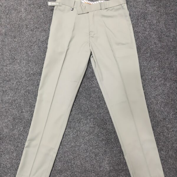 Men’s Steel Grey Ankle Fit Formal Trousers