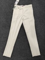 Men’s Creme Ankle Fit Formal Trousers