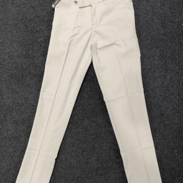 Men’s Creme Ankle Fit Formal Trousers