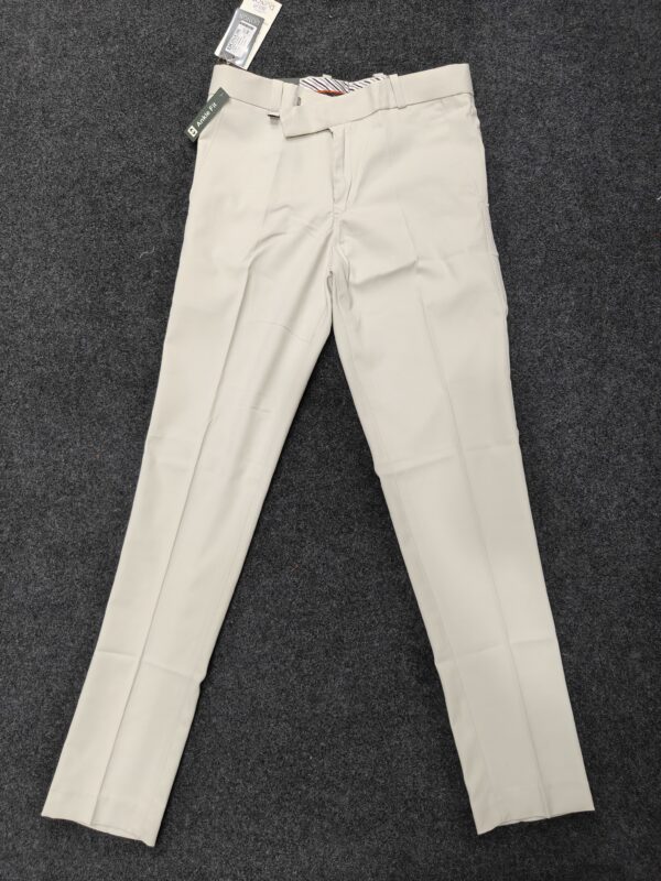 Men’s Creme Ankle Fit Formal Trousers